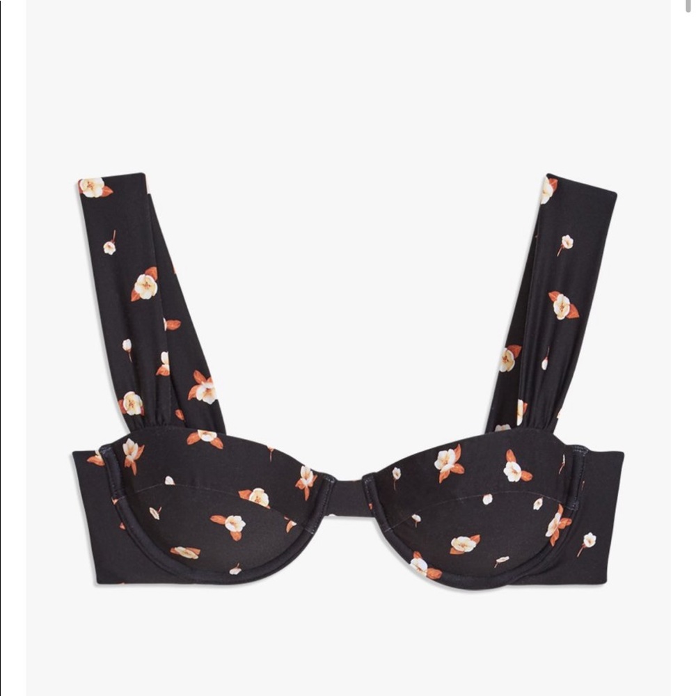 WEWOREWHAT “claudia ”swim top, NEW with tags